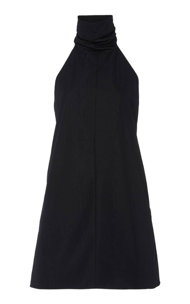 Cushnie Cotton Shift Mini Dress