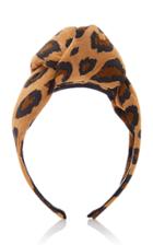 Benoit Missolin Charlotte Leopard Print Headband