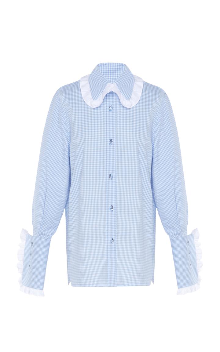 Marianna Senchina Ruffle Collar Shirt