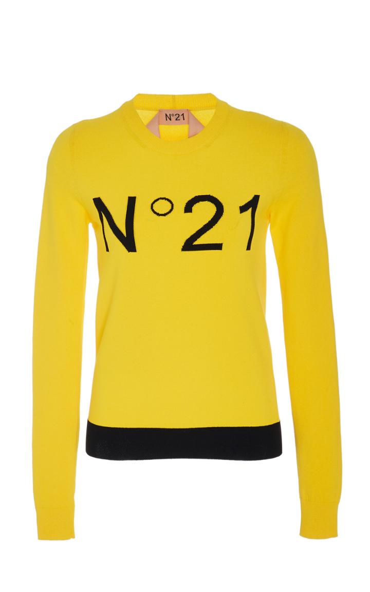 N 21 N&deg;21 Amaly Knit Logo Top