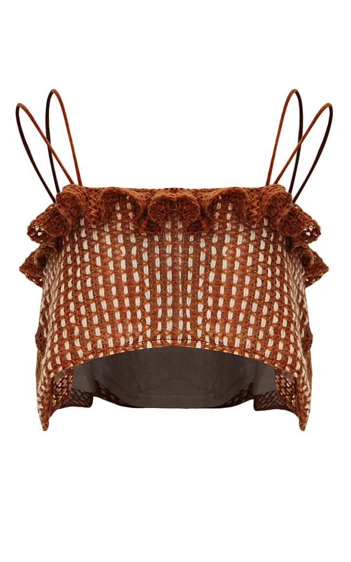 Mochi Illy Weaved Crop Top