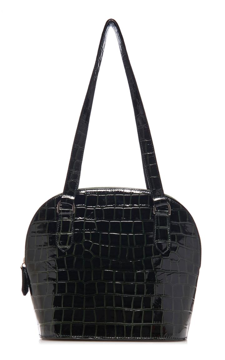 Moda Operandi Maryam Nassir Zadeh Pisa Croc-embossed Leather Bag