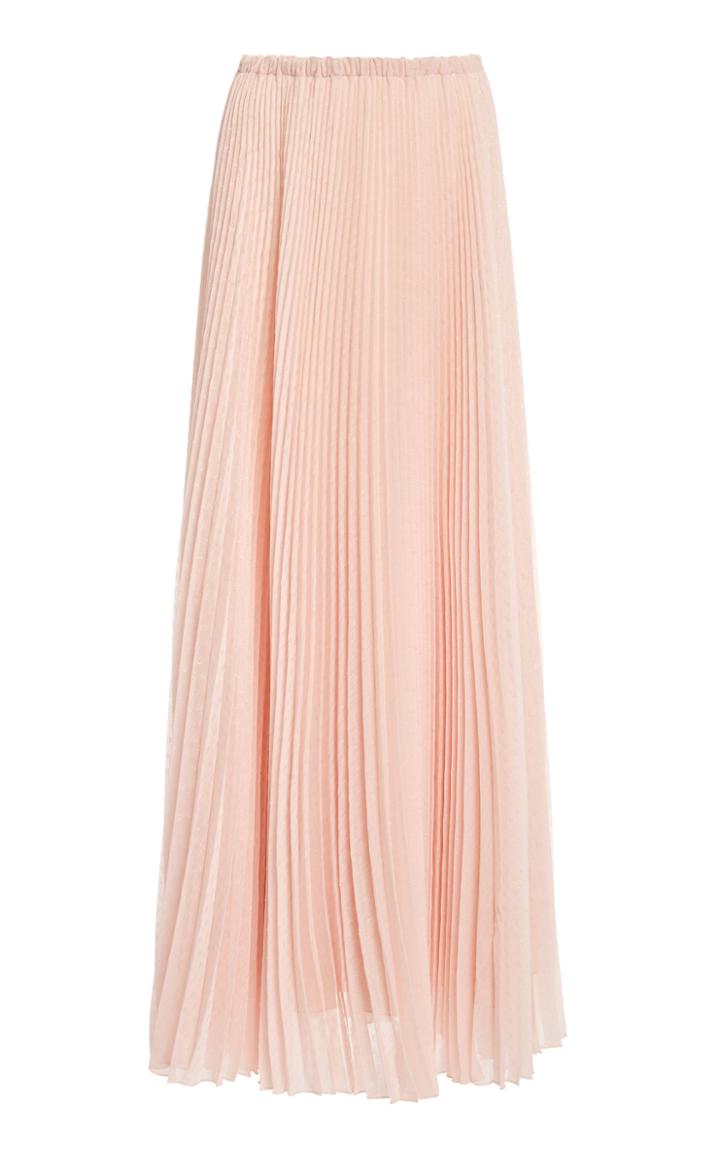Moda Operandi Philosophy Di Lorenzo Serafini Pleated Fil Coup Maxi Skirt