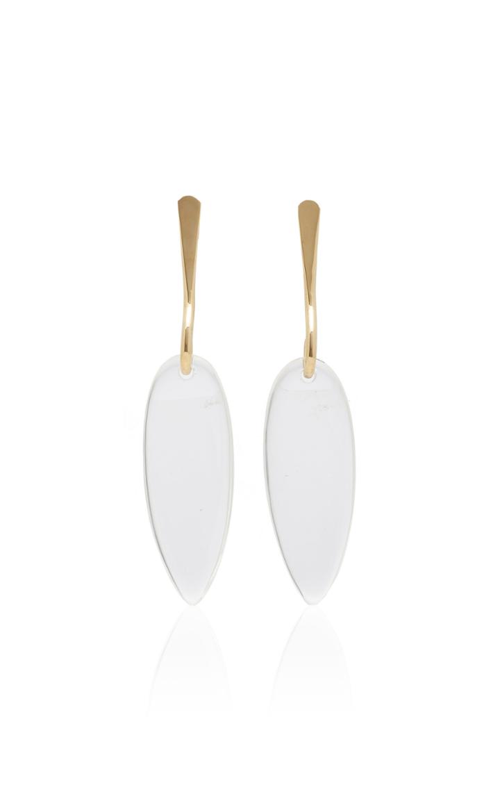 Moda Operandi Lisa Eisner Quartz Crystal Slender Spear Earrings