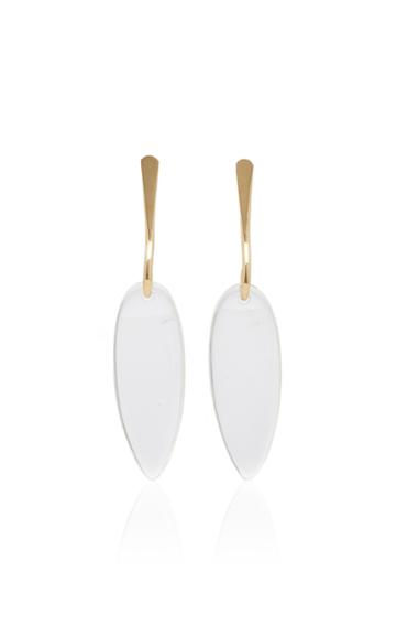 Moda Operandi Lisa Eisner Quartz Crystal Slender Spear Earrings