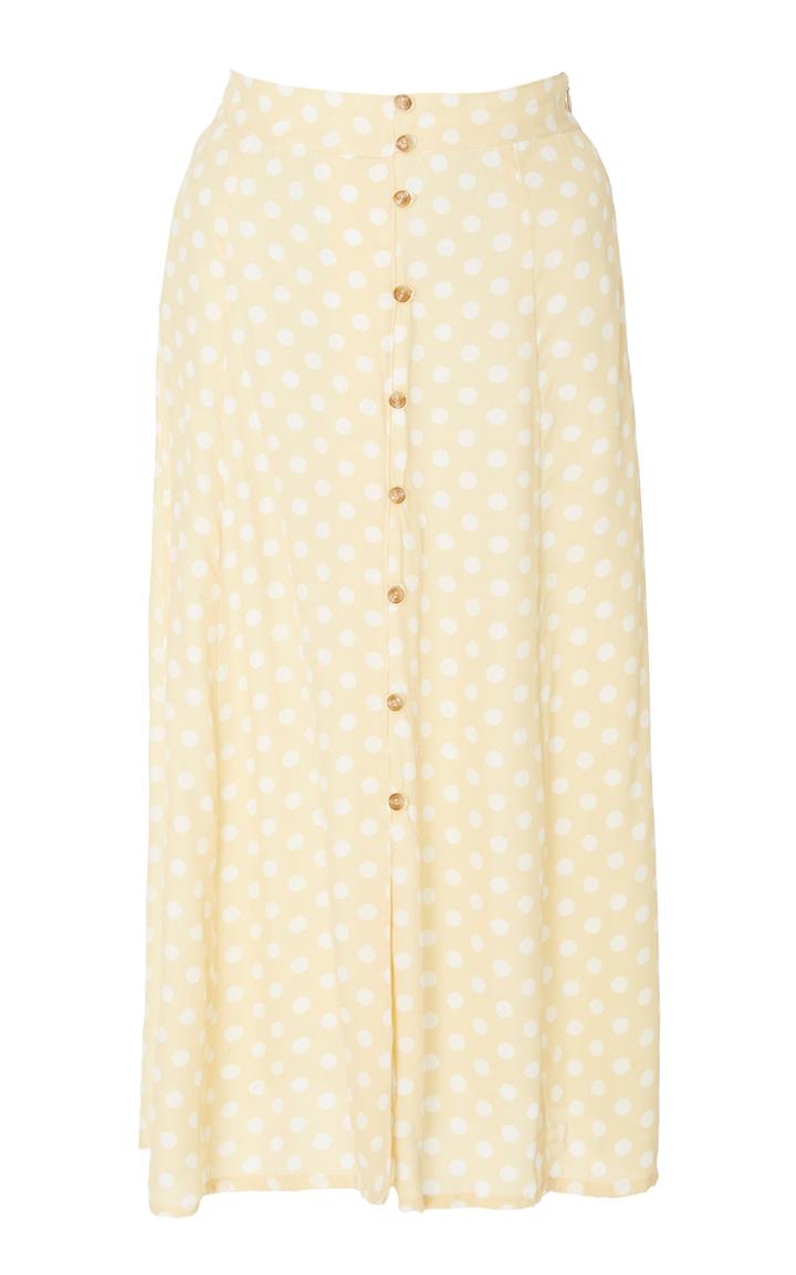Faithfull Marin Polka-dot Skirt