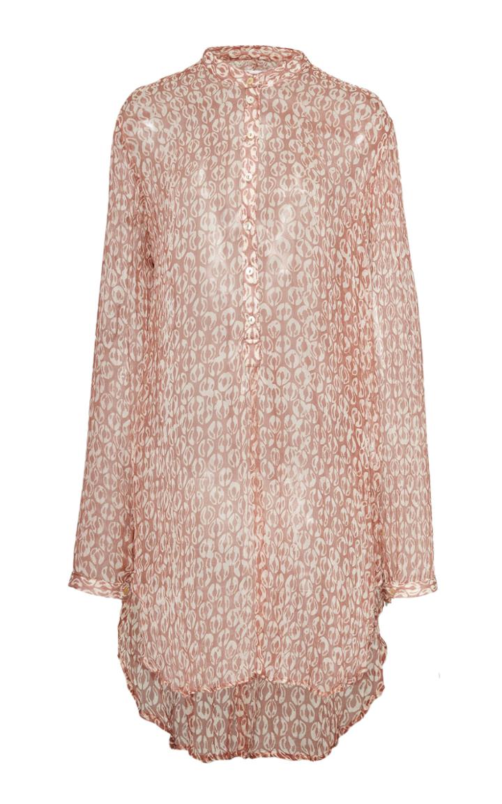 Cloe Cassandro Andrea Silk Crinkle Shirt