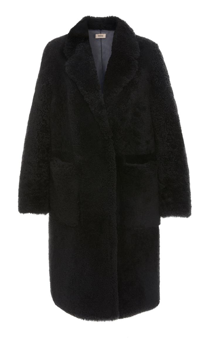 Meteo By Yves Salomon Shearling Coat Size: 34