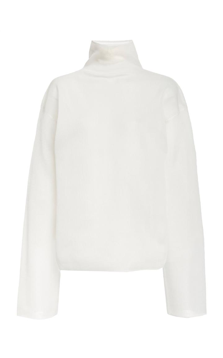 Moda Operandi Dion Lee Tulle Turtleneck Sweater