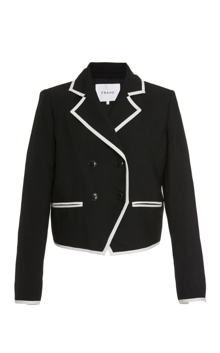 Frame Denim Contrast Double Jacket