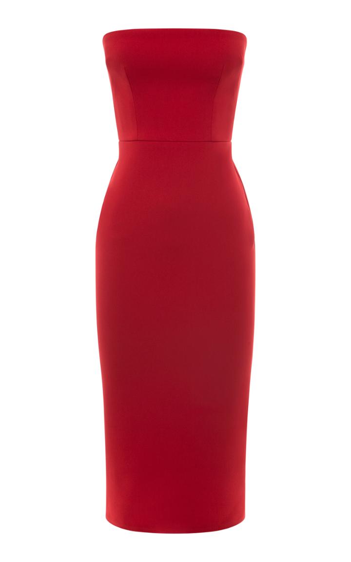 Alex Perry Myra Strapless Column Dress