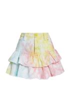 Moda Operandi Loveshackfancy Landen Denim Mini Skirt