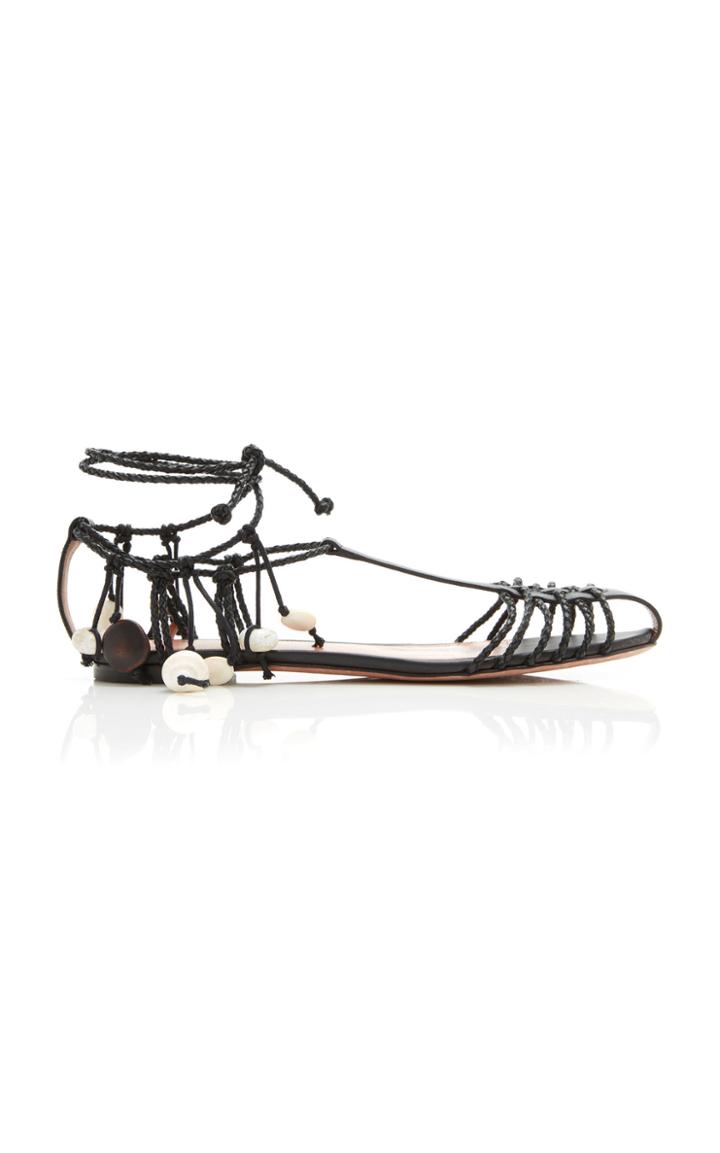 Altuzarra Tullio Lace-up Flats