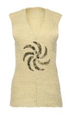 Situationist Hand Knitted Wool Tank Top