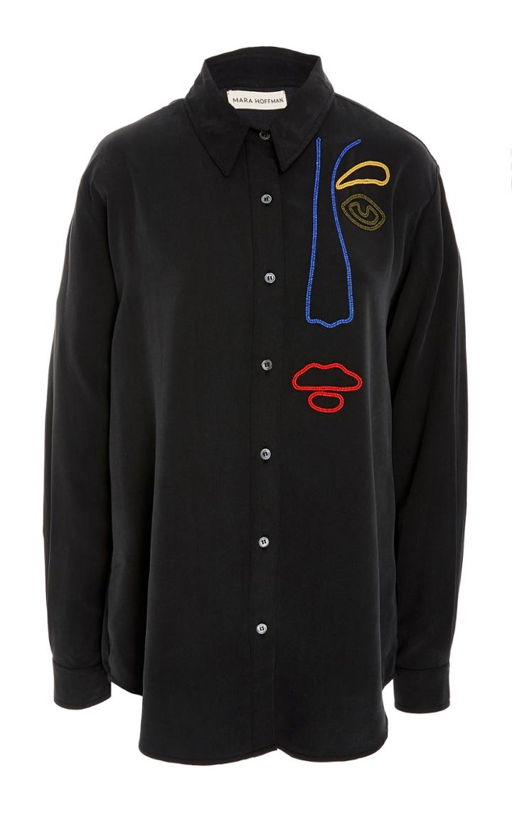 Mara Hoffman Ida Button Up Shirt