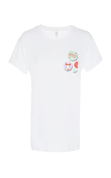 Edie Parker M'o Exclusive X Edie Parker Rock The Vote Tee