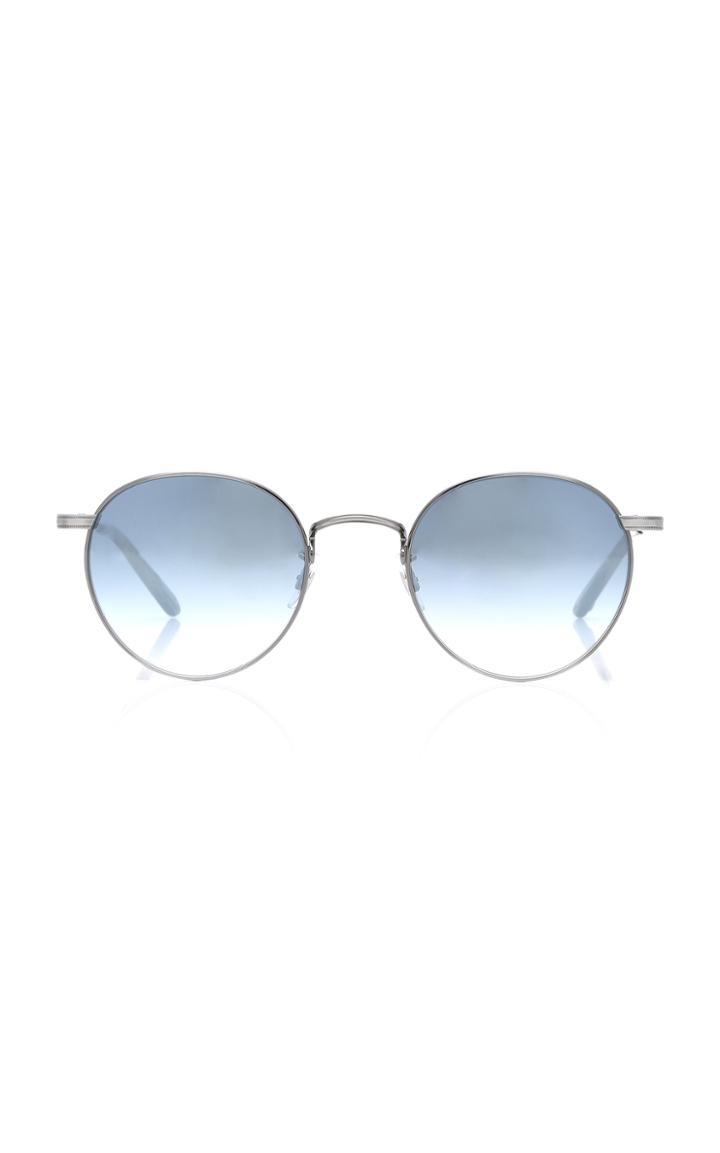 Garrett Leight M'o Exclusive Wilson M Round Sunglasses