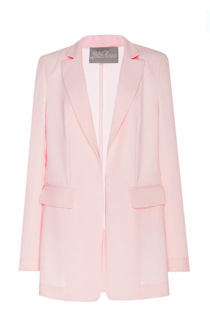 Moda Operandi Lela Rose Open-front Crepe Blazer Size: 0