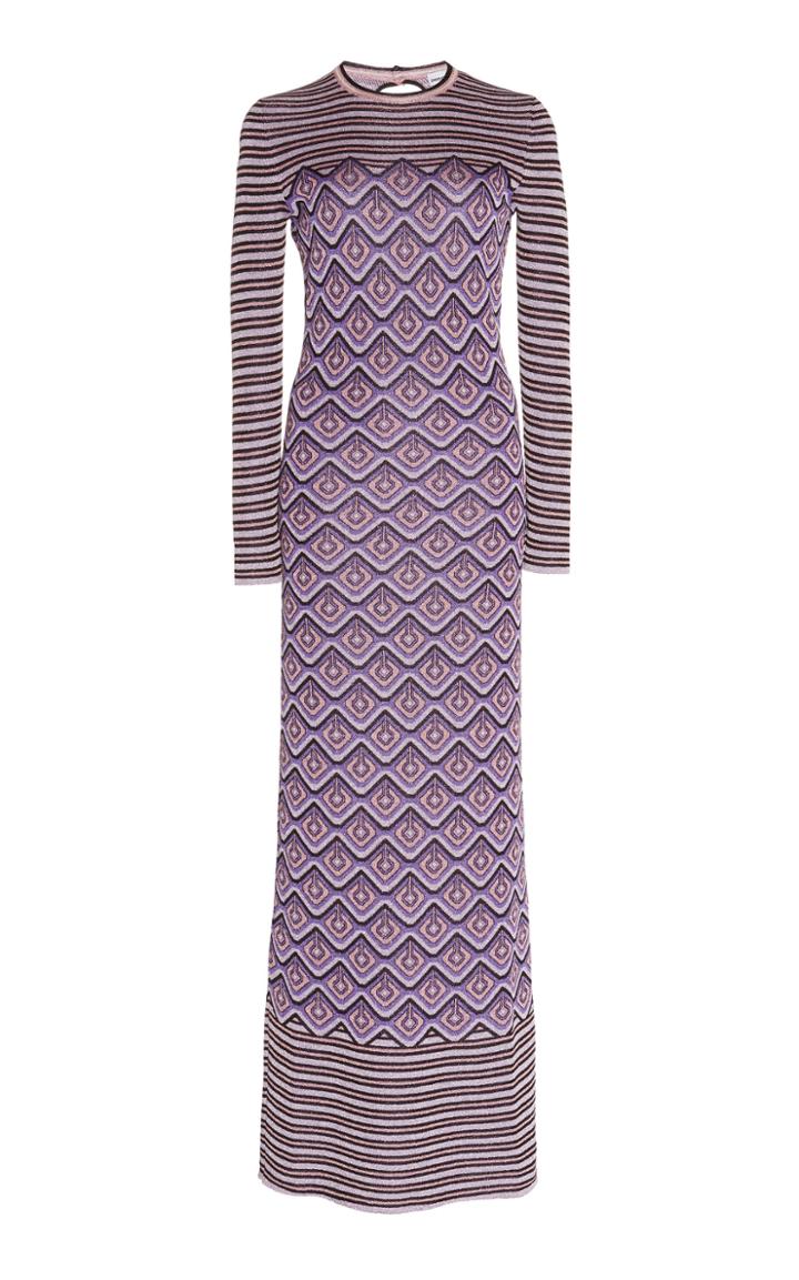 Paco Rabanne Geometric Midi Dress