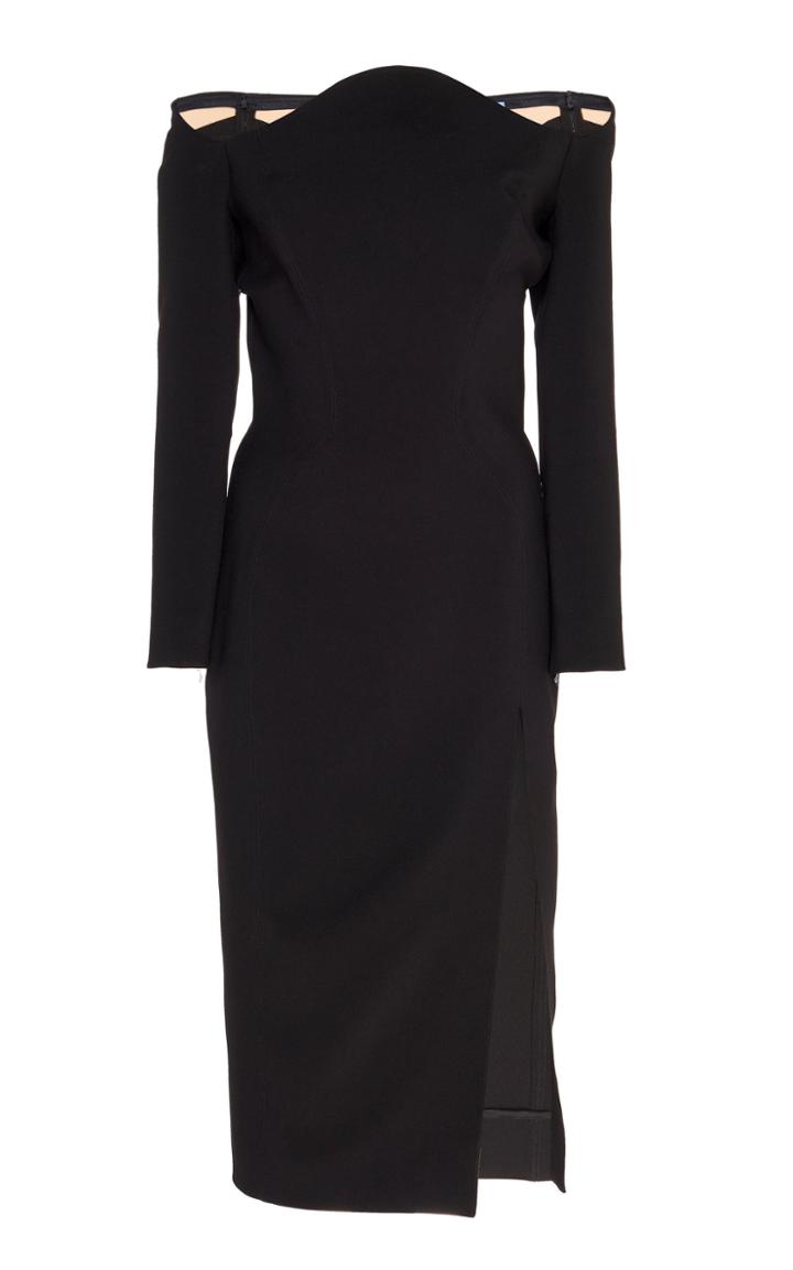 Mugler Strapless Tech Sculpting Dress