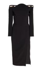 Mugler Strapless Tech Sculpting Dress