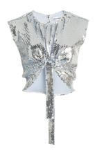 Moda Operandi Paco Rabanne Sequin-embroidered Jersey Cropped Top