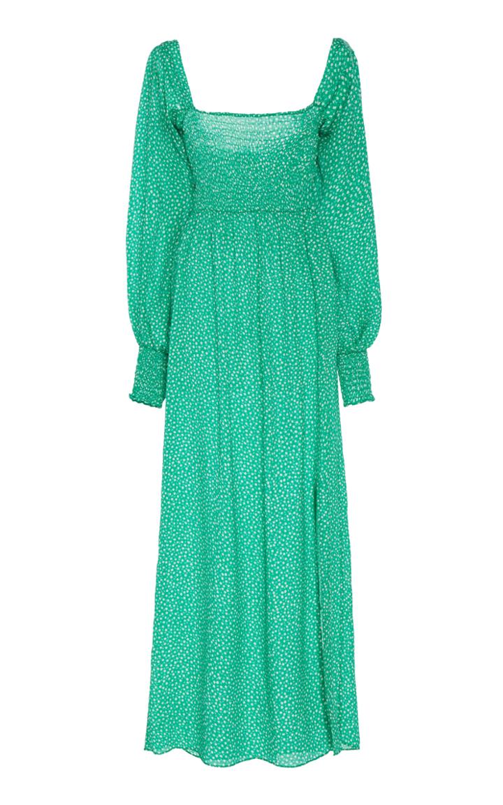 Rixo Marianne Silk-blend Maxi Dress
