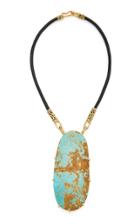 Moda Operandi Lisa Eisner One Of A Kind Bisbee Turquoise Terrestrial Necklace