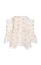 Moda Operandi Rosie Assoulin Court Cotton Off-the-shoulder Top
