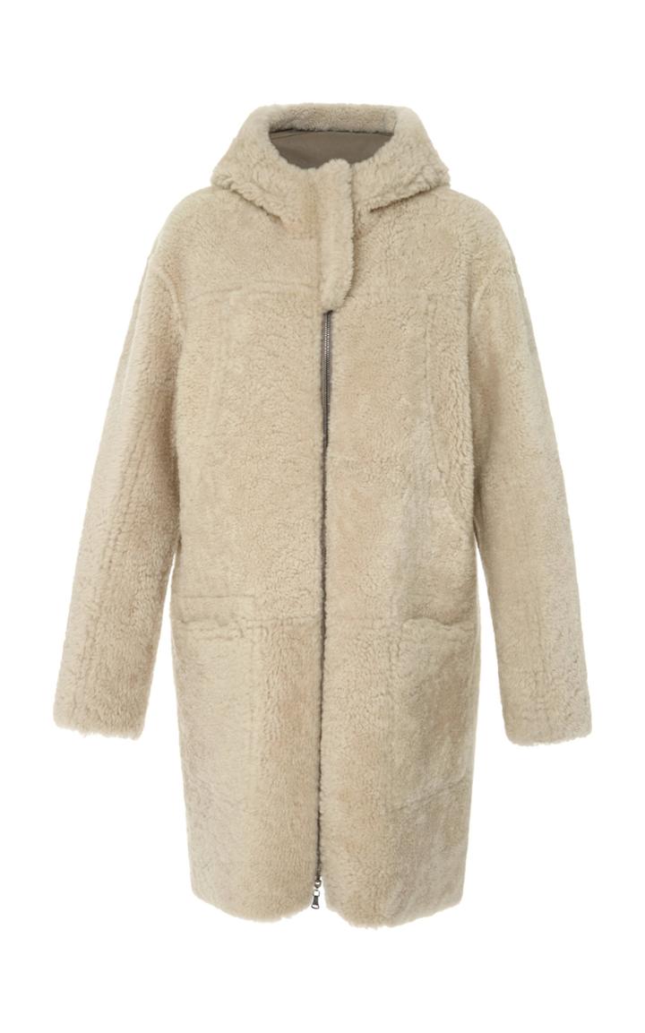 Bogner X White Cube Noa-l Shearling And Lambskin Reversible Coat