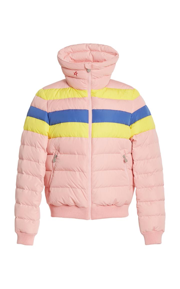 Perfect Moment Queenie Striped Shell Down Puffer Jacket