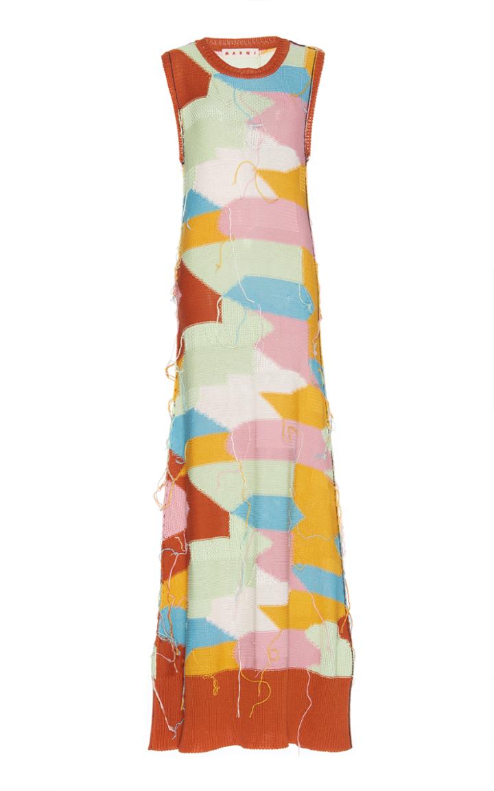 Marni Sleeveless Full Length Knit Dress