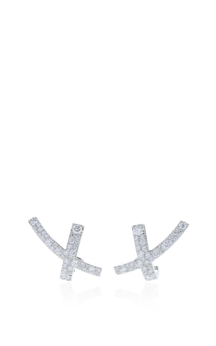 Antonini Siracusa X Earrings In White Gold