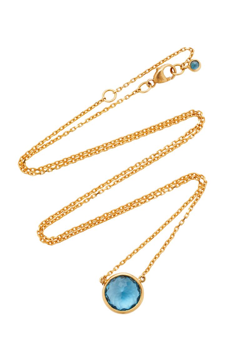 Yi Collection 18k Gold Topaz Necklace