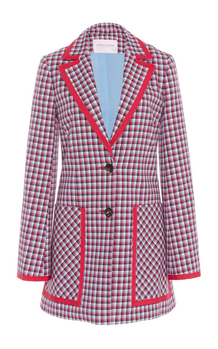 Carolina Herrera Two-button Cotton Jacket