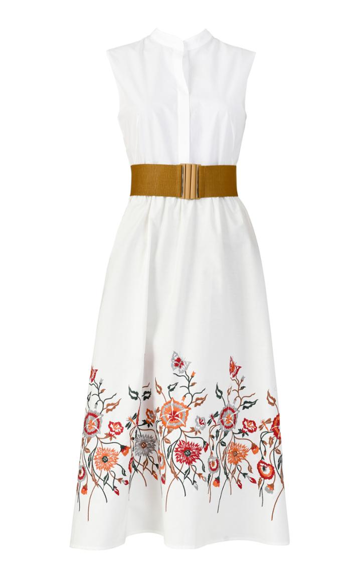 Moda Operandi Silvia Tcherassi Seabreeze Belted Cotton Dress