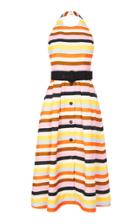 Rebecca Vallance Franklin Halter Midi Dress
