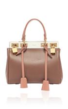 Giambattista Valli Flore Small Tricolor Leather Bag