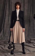 Moda Operandi Michael Kors Collection Pleated Wide-leg Wool Culottes
