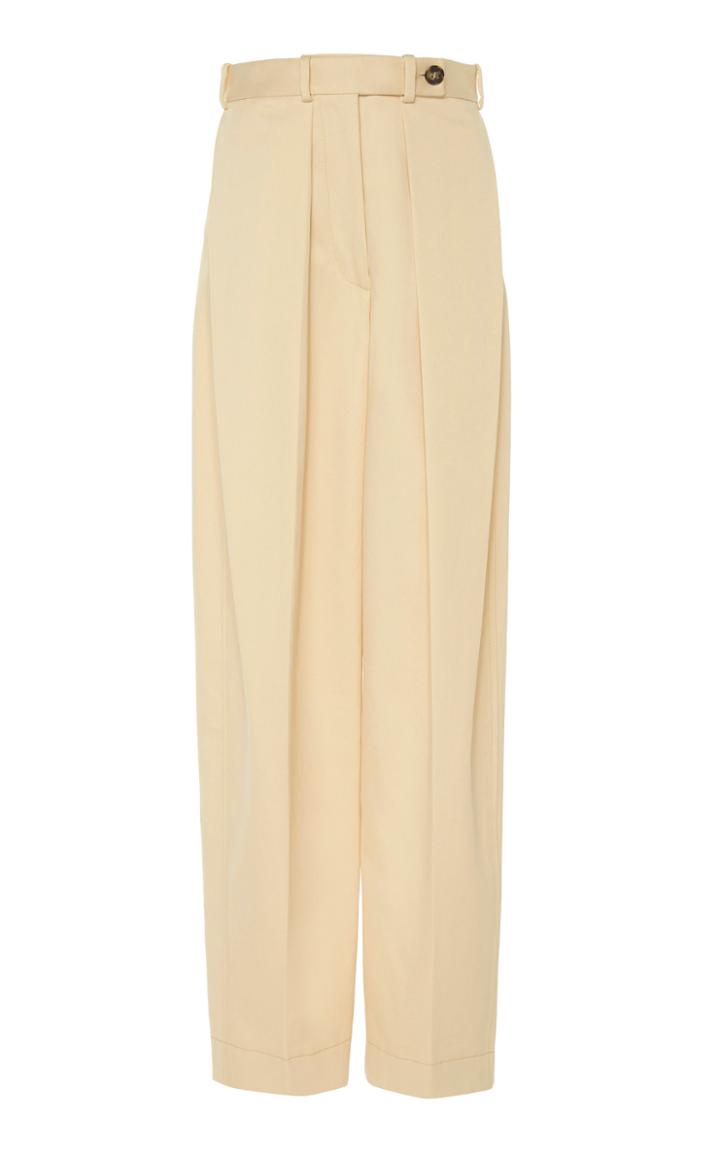 Cdric Charlier Wide-leg Cotton Pants