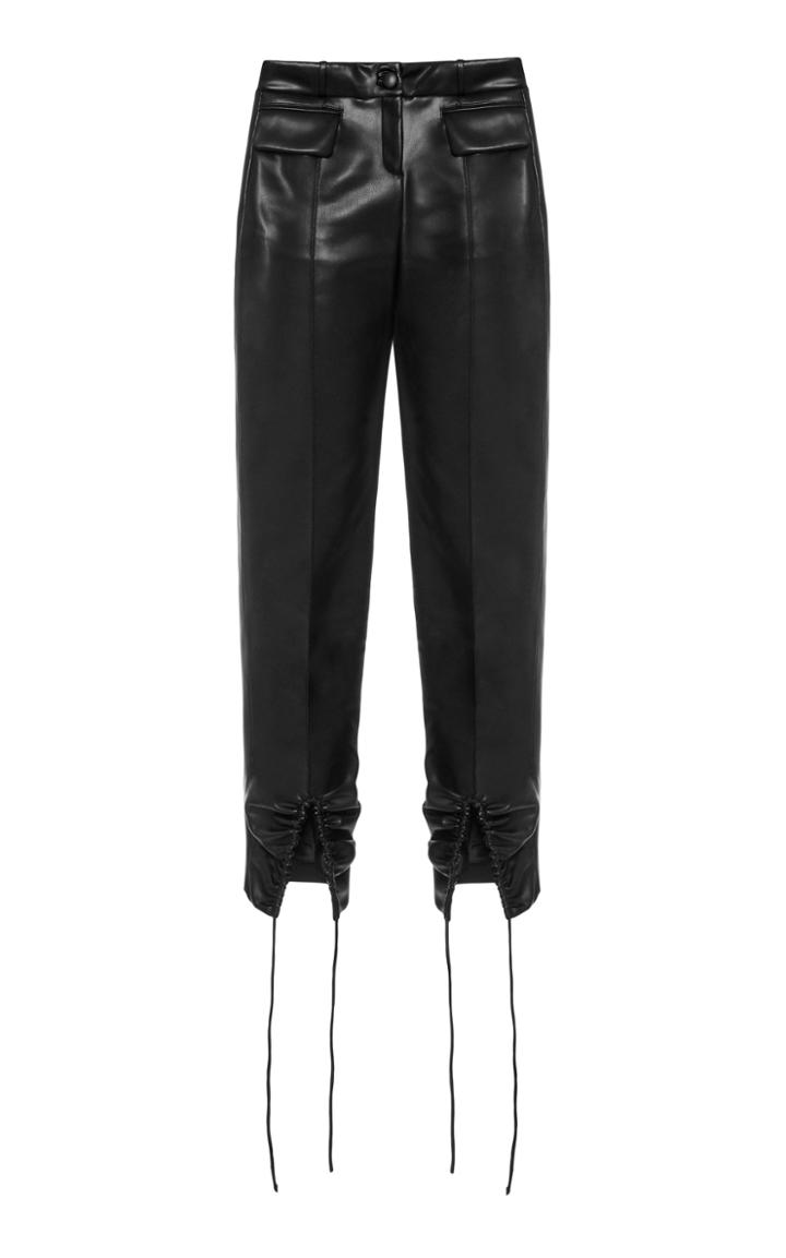 Moda Operandi Aleksandre Akhalkatsishvili Low-rise Faux Leather Pants