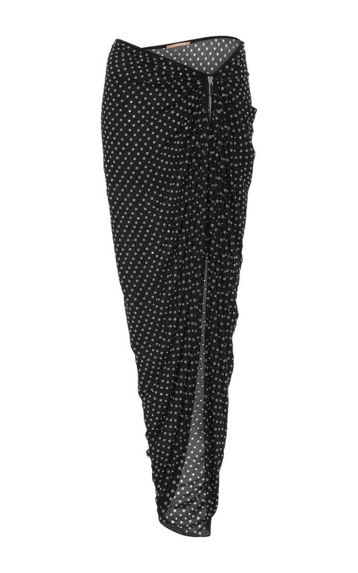 Michael Kors Collection Silk Georgette Sarong Skirt