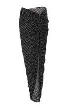 Michael Kors Collection Silk Georgette Sarong Skirt