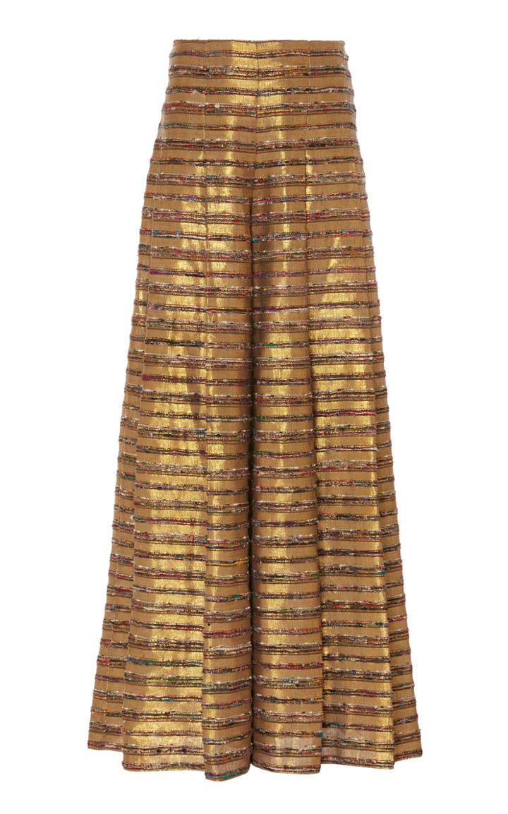 Moda Operandi Leal Daccarett Tamarin Silk-blend Wide-leg Pants Size: 0