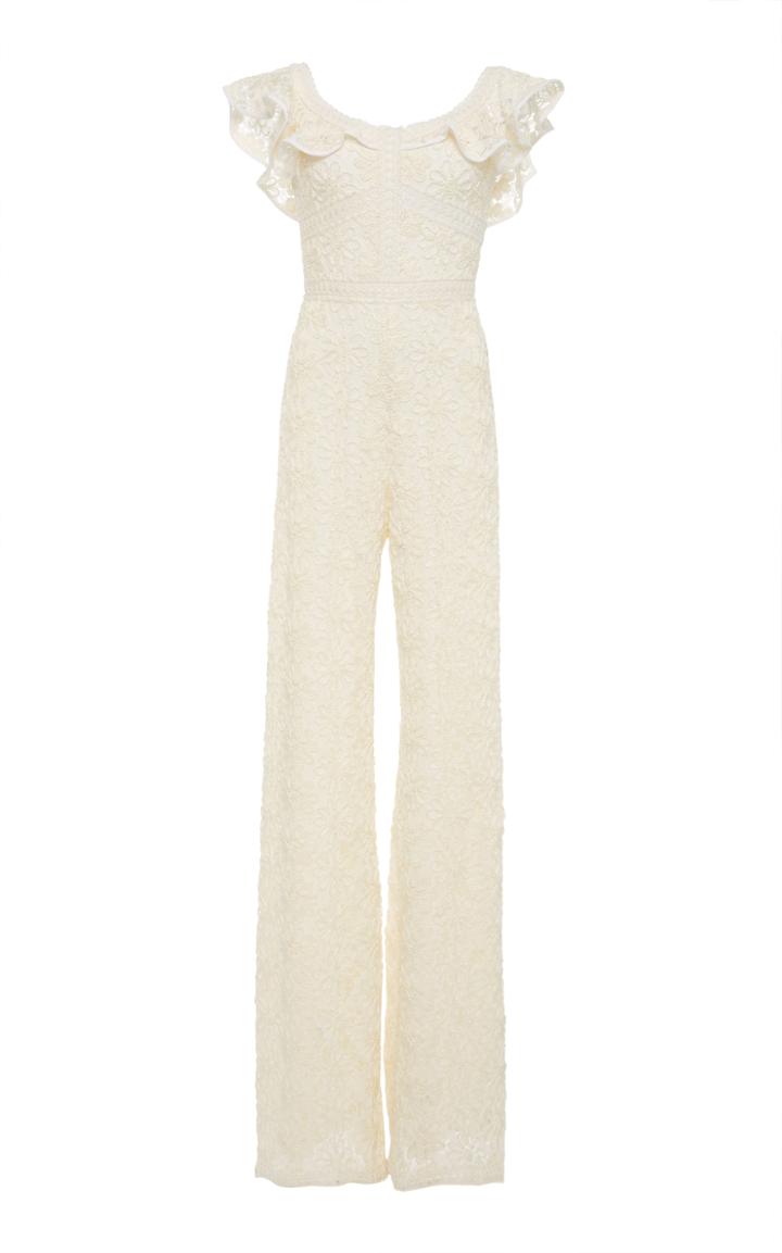 Alexis Edlyn Ruffled Lace Jumpsuit