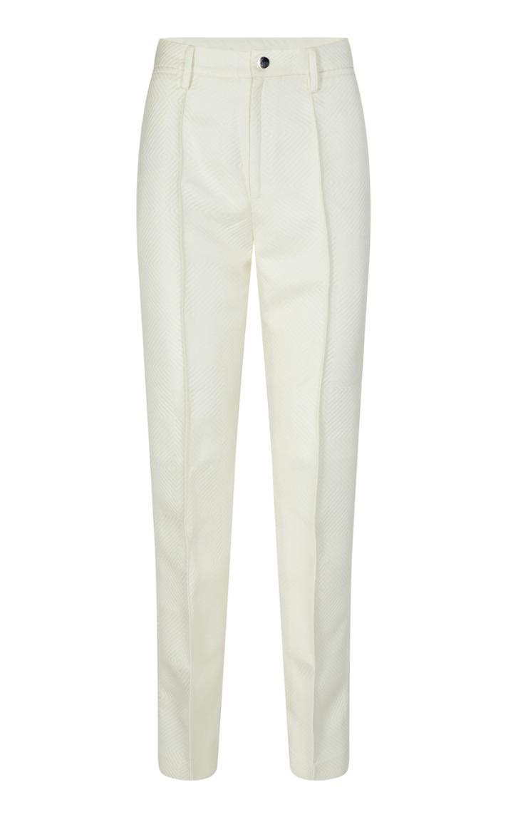 Moda Operandi Rotate Robyn Jacquard Straight-leg Trousers
