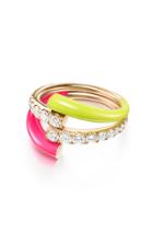 Moda Operandi Melissa Kaye Lola Double Ring Size: 5.5
