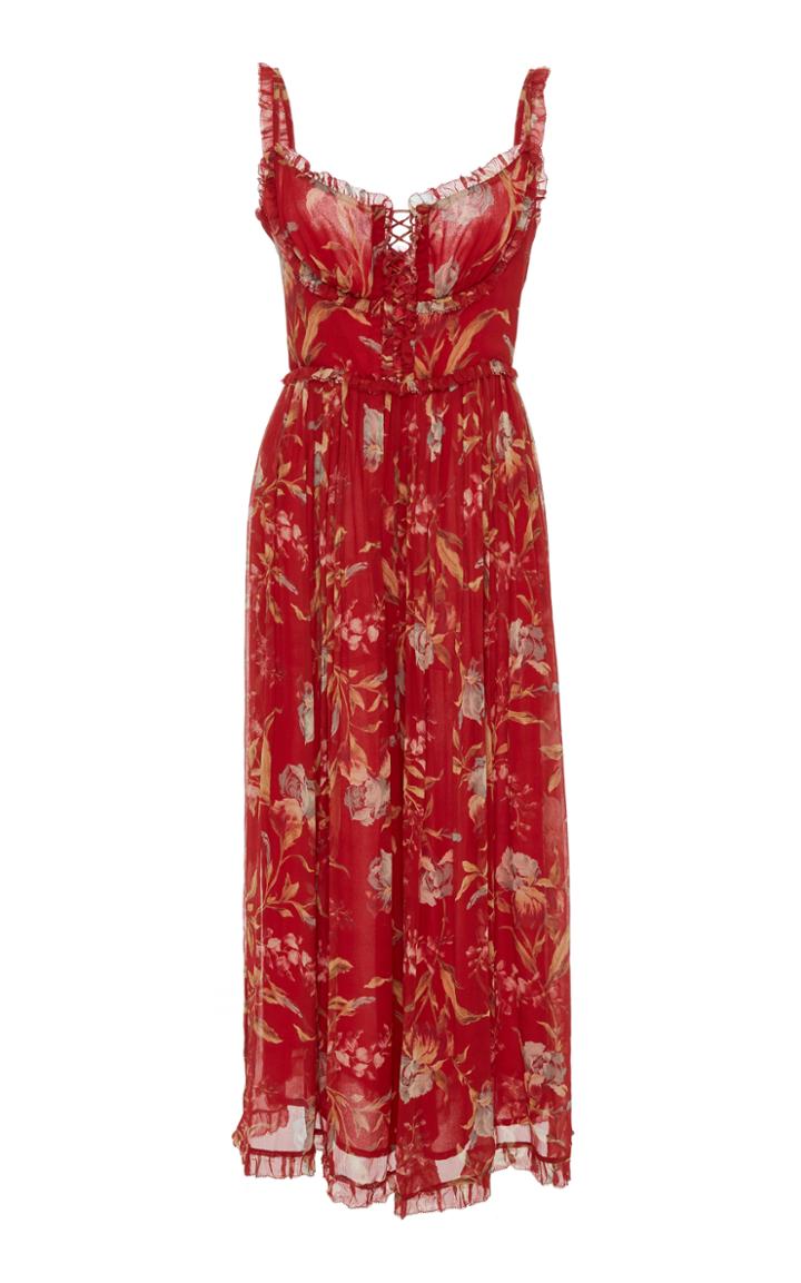 Zimmermann Corsair Iris Corset Jumpsuit