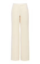 Moda Operandi Marina Moscone Flared Satin Pants Size: 0