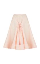 Razan Alazzouni Front Tie Swing Skirt